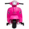 Elektrisches Aufsitzfahrzeug Jamara Vespa Mini Roller, batteriebetrieben, 4 Räder, ab 1,6 Jahren, Lichter, schwarz oder pink