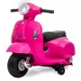 Elektrisches Aufsitzfahrzeug Jamara Vespa Mini Roller, batteriebetrieben, 4 Räder, ab 1,6 Jahren, Lichter, schwarz oder pink