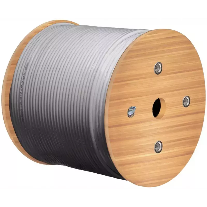 Netzwerkkabel Goobay 96095 Grau 305m Cat6a S/FTP