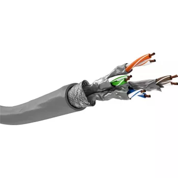 Netzwerkkabel Goobay 96095 Grau 305m Cat6a S/FTP