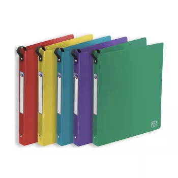 Ringbuch Oxford 400018338 A4 Blau Grün Mint Lila Rot Gelb Türkis