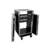 Hardcase Roadinger 30109132 Aluminium Schwarz Silber 555x630x985mm
