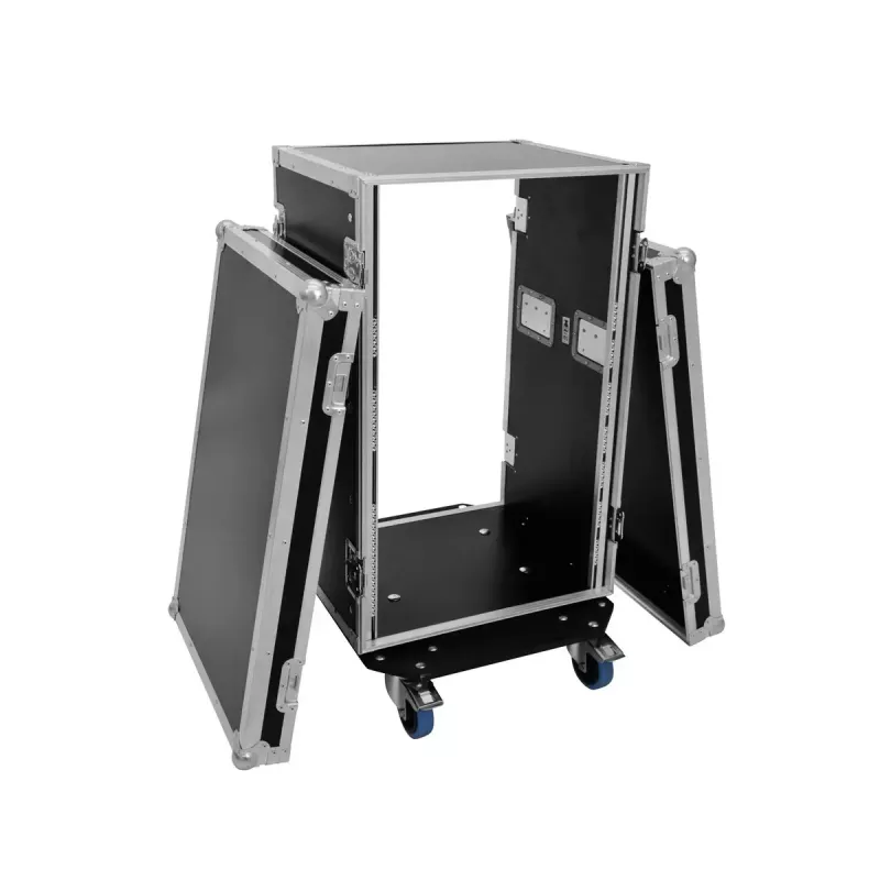Hardcase Roadinger 30109132 Aluminium Schwarz Silber 555x630x985mm