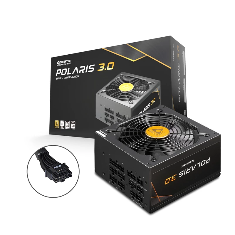 Chieftec Polaris 3.0 1050W Netzteil 20+4 Pin ATX ATX Schwarz