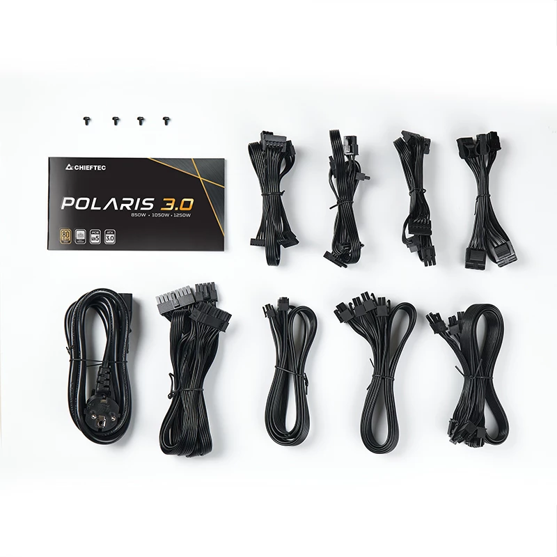 Chieftec Polaris 3.0 1050W Netzteil 20+4 Pin ATX ATX Schwarz