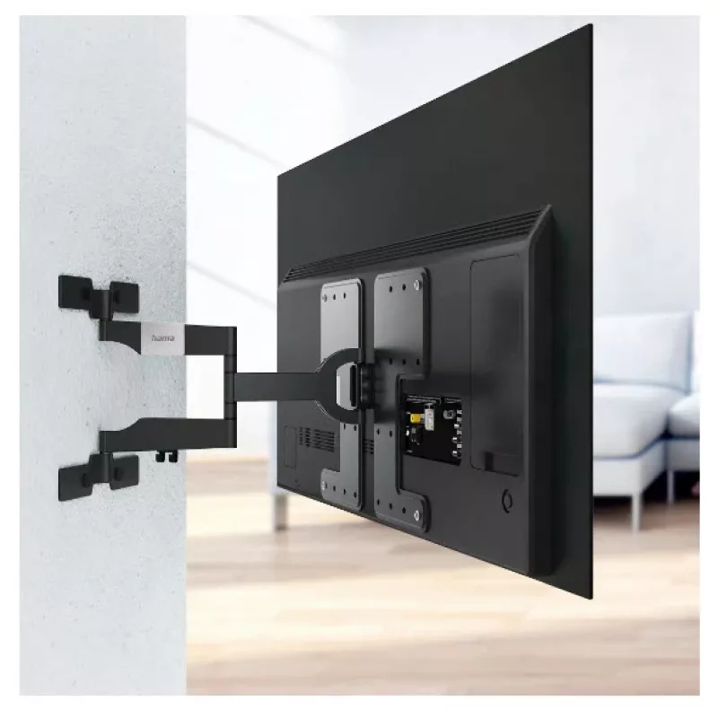 Hama 00220852 TV-Wandhalterung 2,29 m (90 Zoll) Schwarz