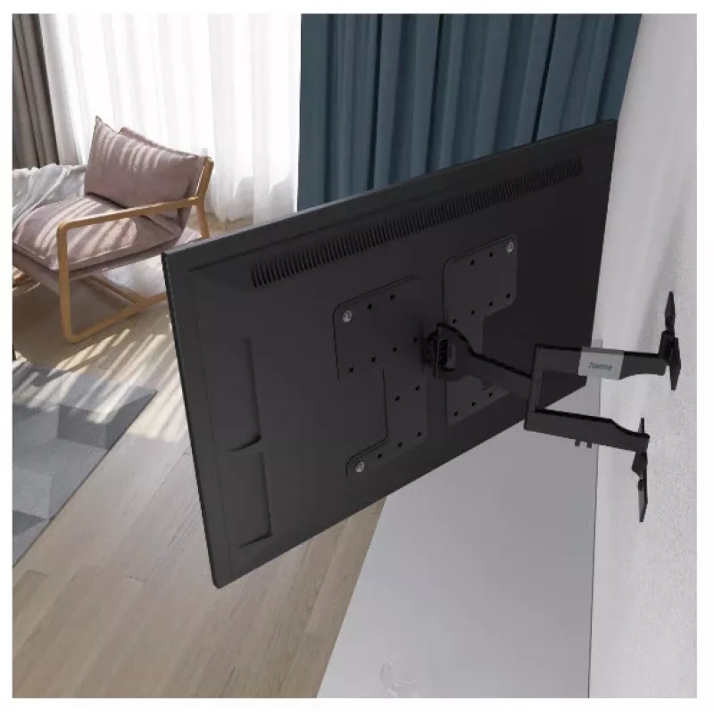 Hama 00220852 TV-Wandhalterung 2,29 m (90 Zoll) Schwarz