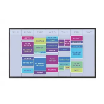 Sharp PN-HY431 Digital Signage Flachbildschirm 109,2 cm (43 Zoll) TFT 500 cd/m² 4K Ultra HD Schwarz 24/7