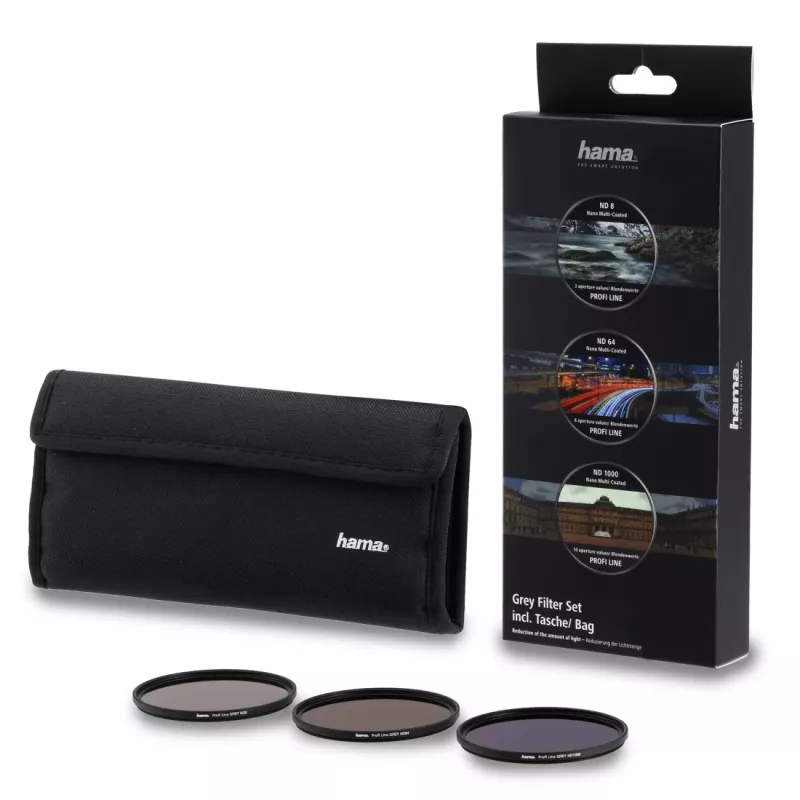 Hama 00076902 Graufilter-Set 72 mm