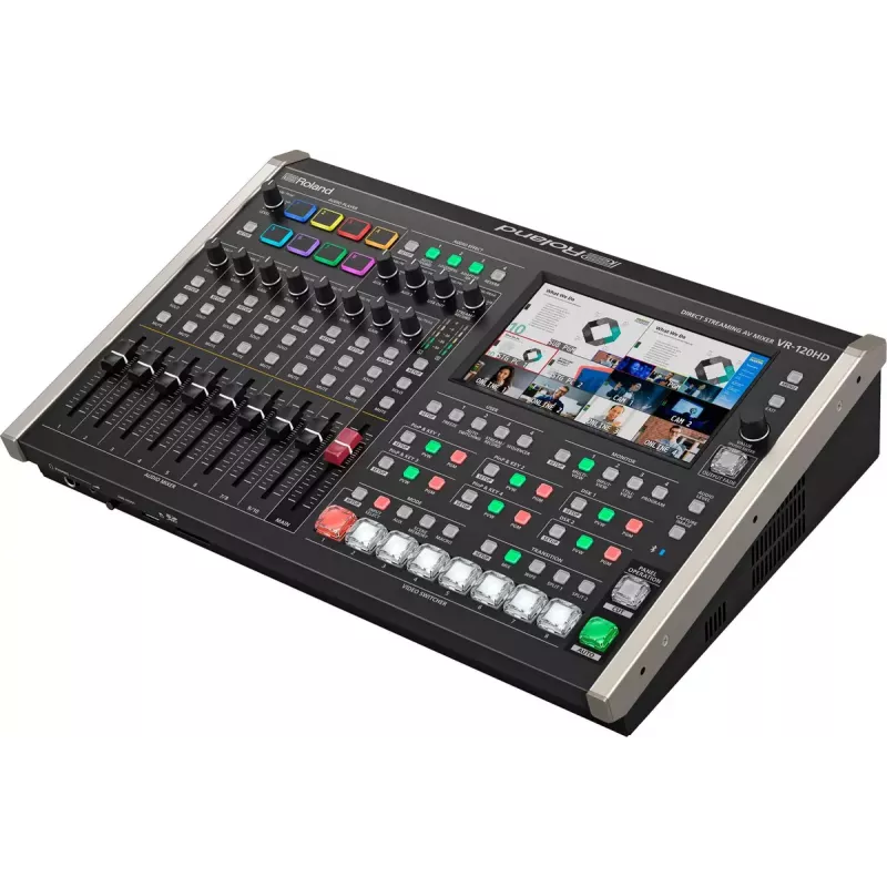 Audio mixer Roland VR-120HD 42 Kanäle 24 Bit 48 kHz Schwarz