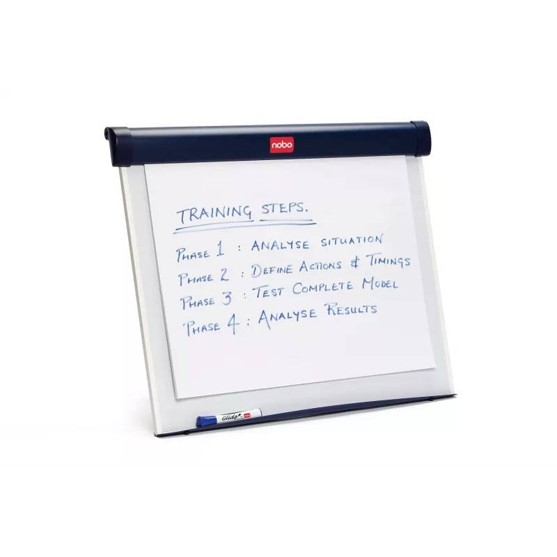 Nobo Barracuda Desktop Flipchart Easel, Steel, Blau, Weiß, China, 6,93 kg, 750 mm, 655 mm