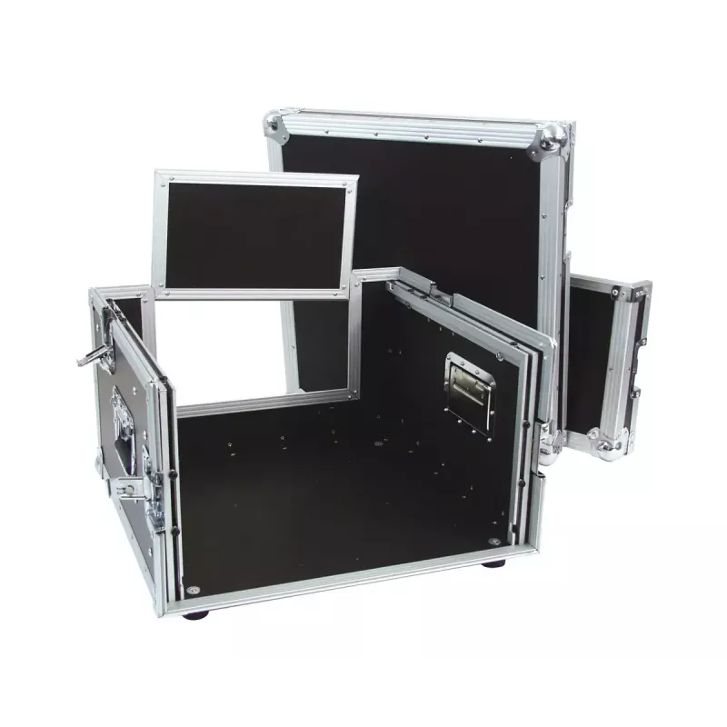 Flightcase Roadinger 30110003 Sperrholz Schwarz Silber 11 kg
