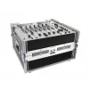 Flightcase Roadinger 30110003 Sperrholz Schwarz Silber 11 kg