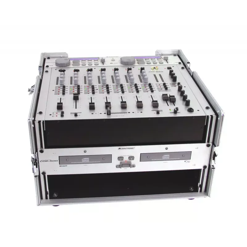 Flightcase Roadinger 30110003 Sperrholz Schwarz Silber 11 kg