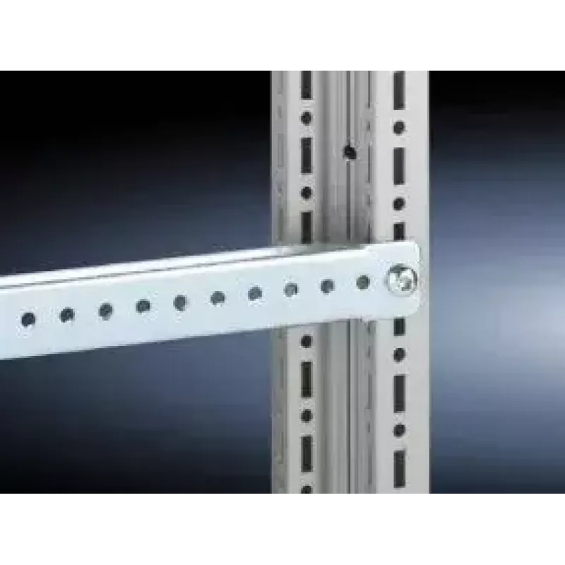 Montageschiene Rittal 4596.000, Stahl, Silber, Tiefe 490 mm, 20 Stück