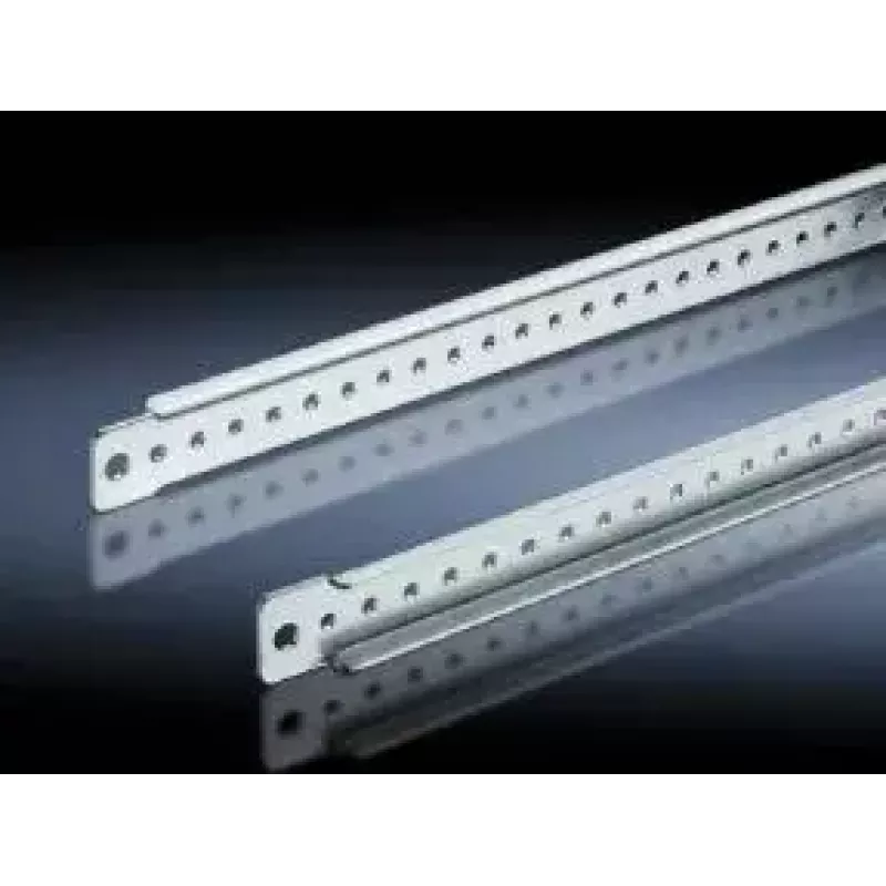 Montageschiene Rittal 4596.000, Stahl, Silber, Tiefe 490 mm, 20 Stück