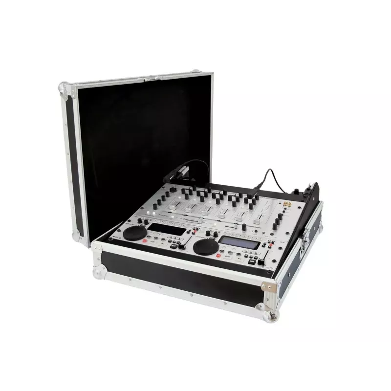 Flightcase Roadinger 30111561 Sperrholz Schwarz Silber 9,2 kg
