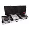Hardcase Roadinger 30125356 für DJ-Controller Sperrholz Schwarz Silber