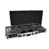 Flightcase Roadinger 30125346 DJ-Controller Sperrholz Schwarz Silber
