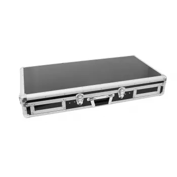 Flightcase Roadinger 30125346 DJ-Controller Sperrholz Schwarz Silber