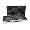 Hardcase Roadinger 30125342 für DJ-Controller Sperrholz Schwarz Silber
