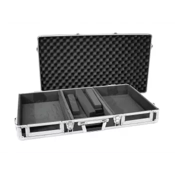 Hardcase Roadinger 30125342 für DJ-Controller Sperrholz Schwarz Silber