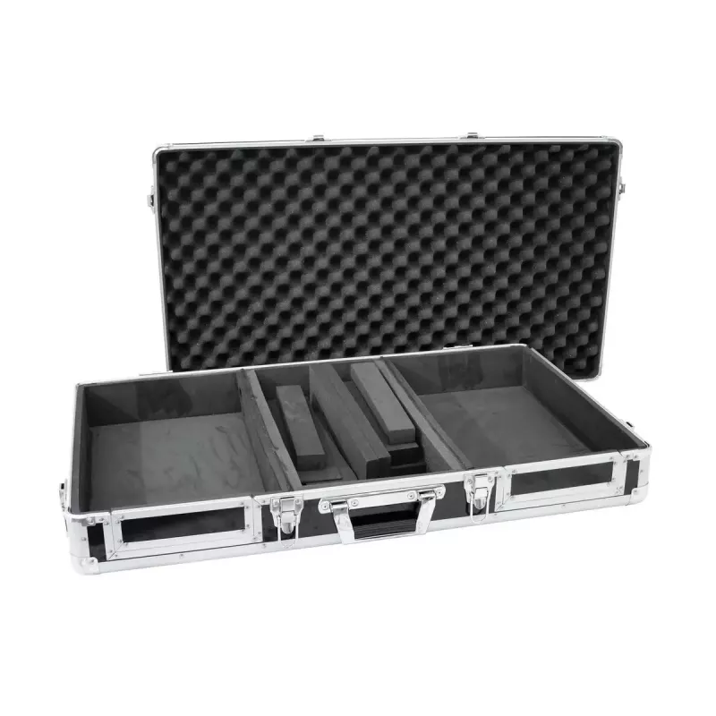 Hardcase Roadinger 30125342 für DJ-Controller Sperrholz Schwarz Silber