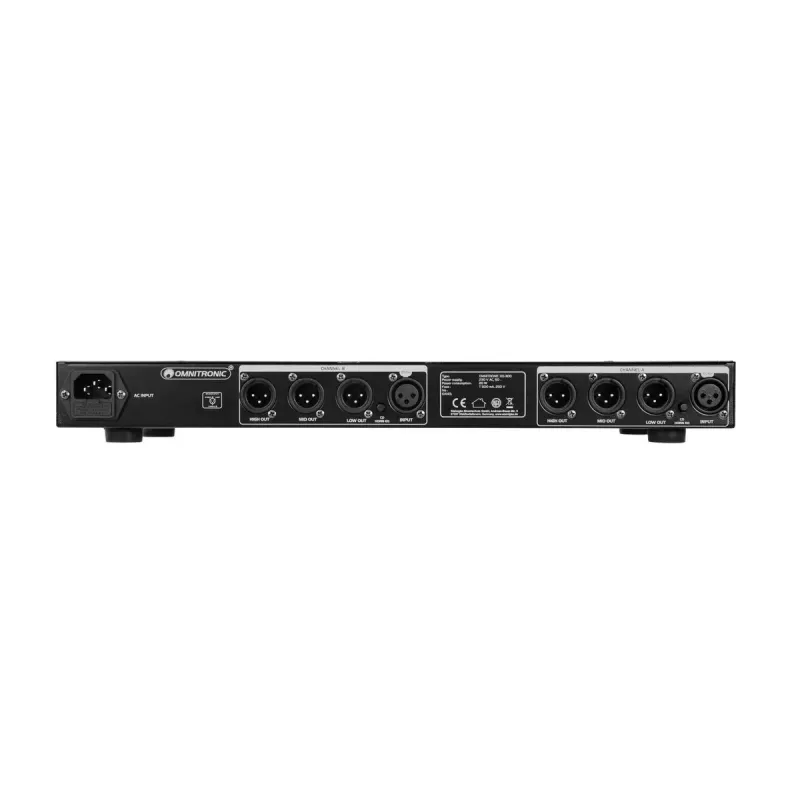 Aktive Frequenzweiche Omnitronic 10355636
