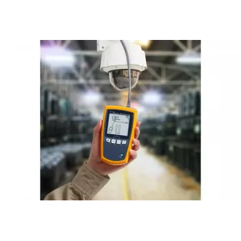 PoE-Tester Fluke MicroScanner PoE Schwarz Blau Gelb RJ-45 RJ-11
