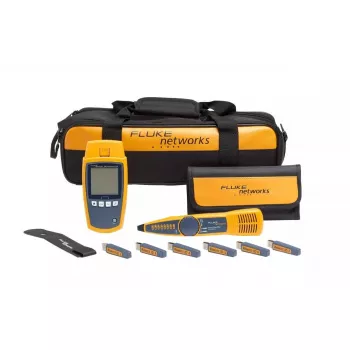 PoE-Tester Fluke MicroScanner PoE Schwarz Blau Gelb RJ-45 RJ-11