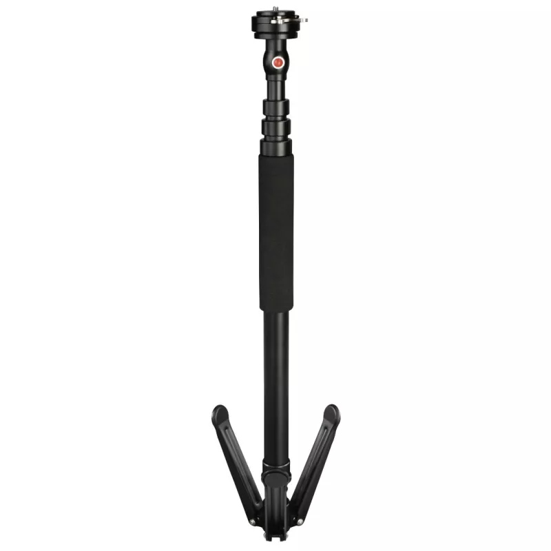 Hama Smooth Tripod 1/4 Zoll Aluminium Schwarz Rose