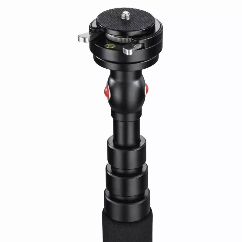 Hama Smooth Tripod 1/4 Zoll Aluminium Schwarz Rose