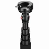 Hama Smooth Tripod 1/4 Zoll Aluminium Schwarz Rose