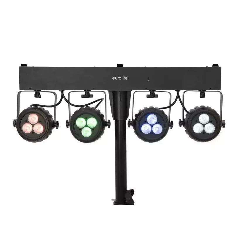 Stromschienenstrahler Eurolite 42109606 LED für den Innenbereich rund schwarz