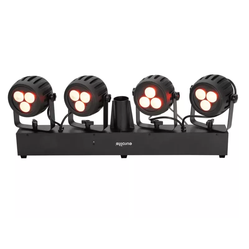 Stromschienenstrahler Eurolite 42109606 LED für den Innenbereich rund schwarz