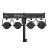 Stromschienenstrahler Eurolite 42109606 LED für den Innenbereich rund schwarz