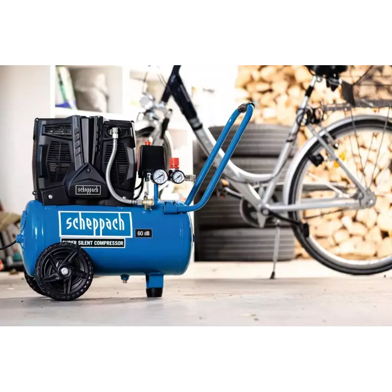 Luftkompressor Scheppach HC25Si 1100 W 230 l/min 8 bar 24 L
