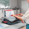 GBC CombBind® CB25 Manuelle Bindemaschine, Kammbindemaschine, Manuell, 390 Blatt, Schwarz, Rot