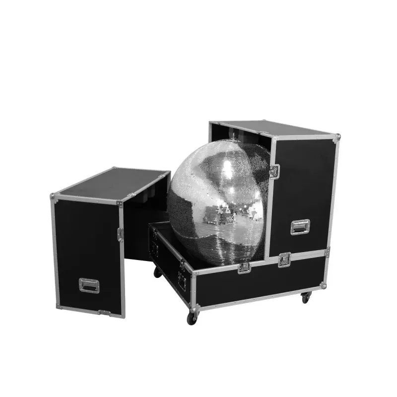 Flightcase Roadinger 31000433 Sperrholz Schwarz Silber 69,8 kg