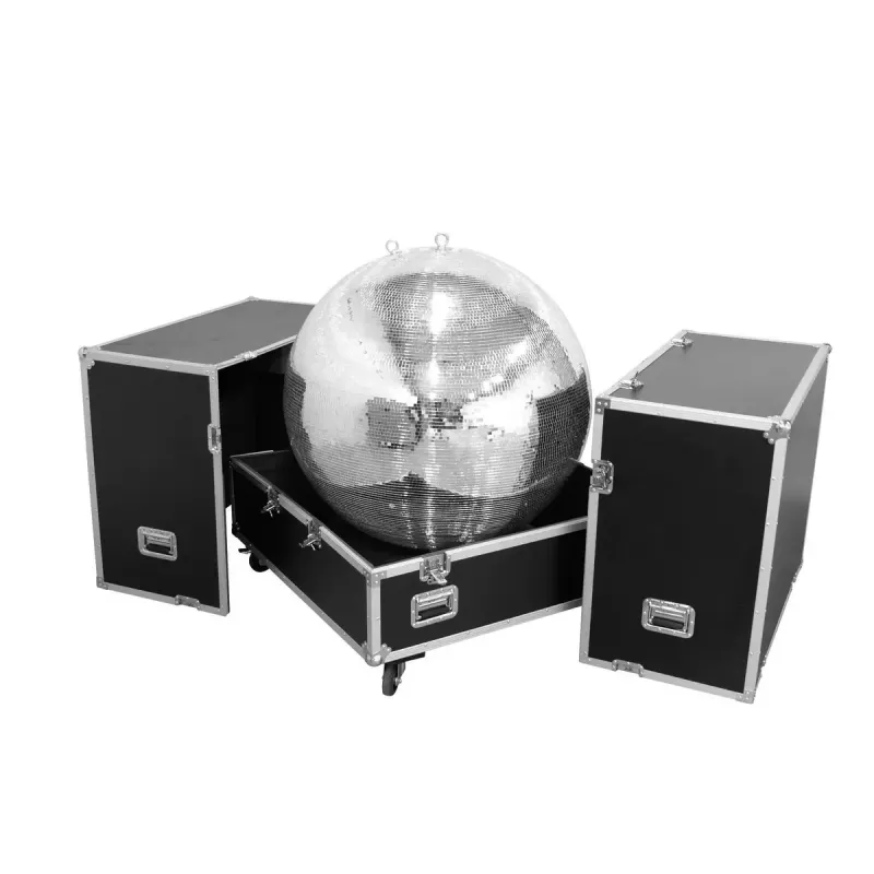 Flightcase Roadinger 31000433 Sperrholz Schwarz Silber 69,8 kg