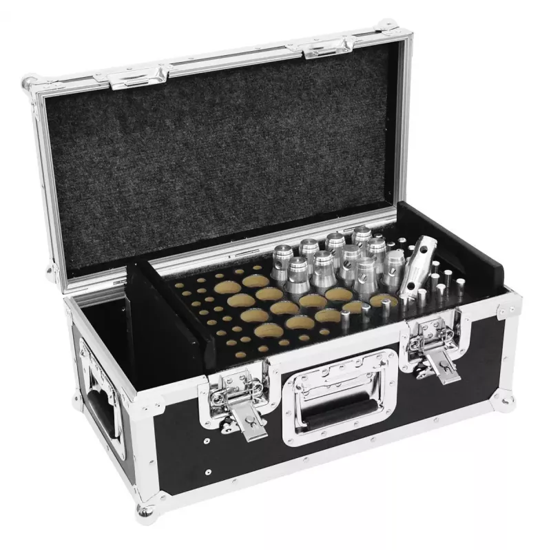 Flightcase Roadinger 30126500 Sperrholz Schwarz Silber 8,8 kg
