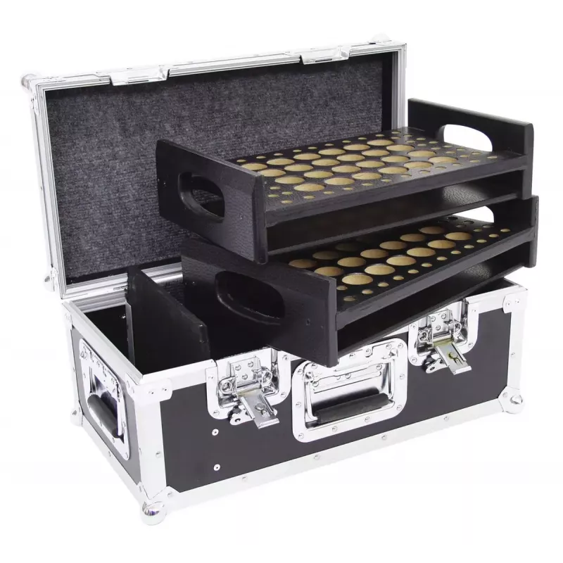 Flightcase Roadinger 30126500 Sperrholz Schwarz Silber 8,8 kg