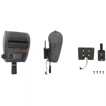 Passiver Halter Brodit 216308 für tragbaren Drucker Schwarz