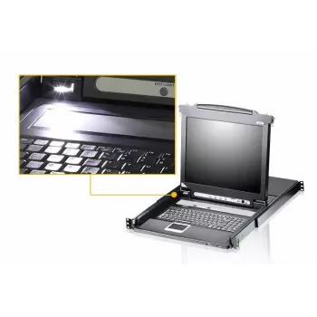 ATEN CL5716M 16-Port LCD KVM Rack-Konsole