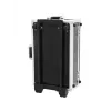 Trolley-Case Roadinger 30122087 Sperrholz Schwarz Silber Schallplatten