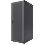 Intellinet 19-Zoll-Serverschrank – freistehend, 47HE, 800 x 1000 mm (Breite x Tiefe), schwarz, Flatpack, max. 1500 kg, Mehrpunkt-Türverriegelung, eine Verriegelung pro Seitenwand, nutzbare Tiefe 123 bis 773 mm, IP20, Rack, Stahl