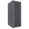 Intellinet 19-Zoll-Serverschrank – freistehend, 47HE, 800 x 1000 mm (Breite x Tiefe), schwarz, Flatpack, max. 1500 kg, Mehrpunkt-Türverriegelung, eine Verriegelung pro Seitenwand, nutzbare Tiefe 123 bis 773 mm, IP20, Rack, Stahl
