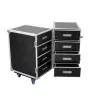 Trolley-Case Roadinger 3012643D Sperrholz Schwarz Breite 1150 mm Tiefe 470 mm Höhe 880 mm