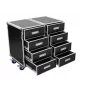 Trolley-Case Roadinger 3012643D Sperrholz Schwarz Breite 1150 mm Tiefe 470 mm Höhe 880 mm
