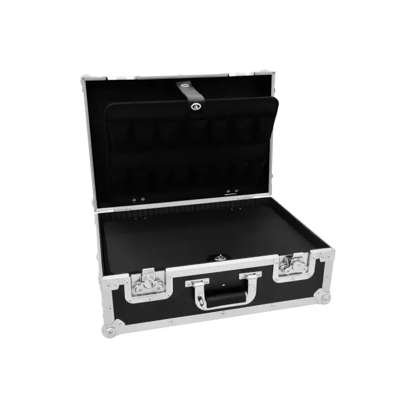 Flightcase Roadinger 3012622A Sperrholz Schwarz Silber 7,72 kg